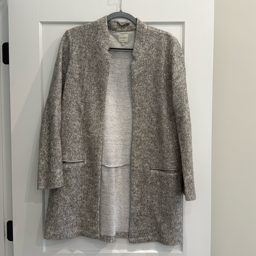 VICI grey soft cardigan​​​​​